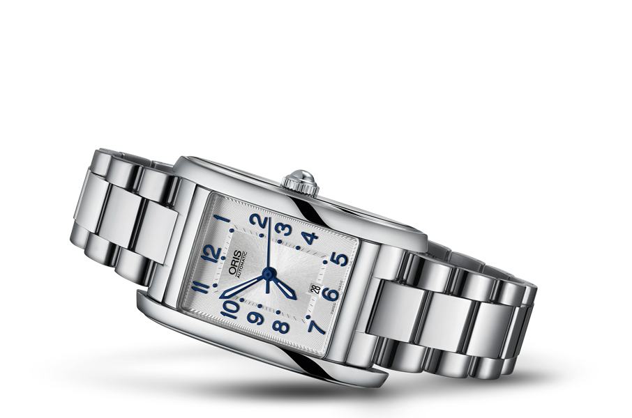 Rectangular Date 01 561 7692 4031 07 8 18 20 Oris